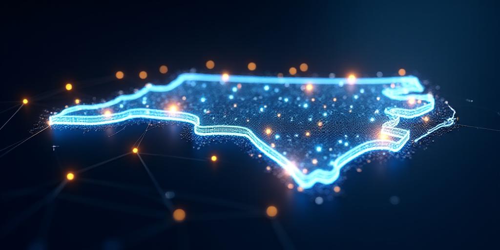 Visual representation of freight transit tracking and route mapping